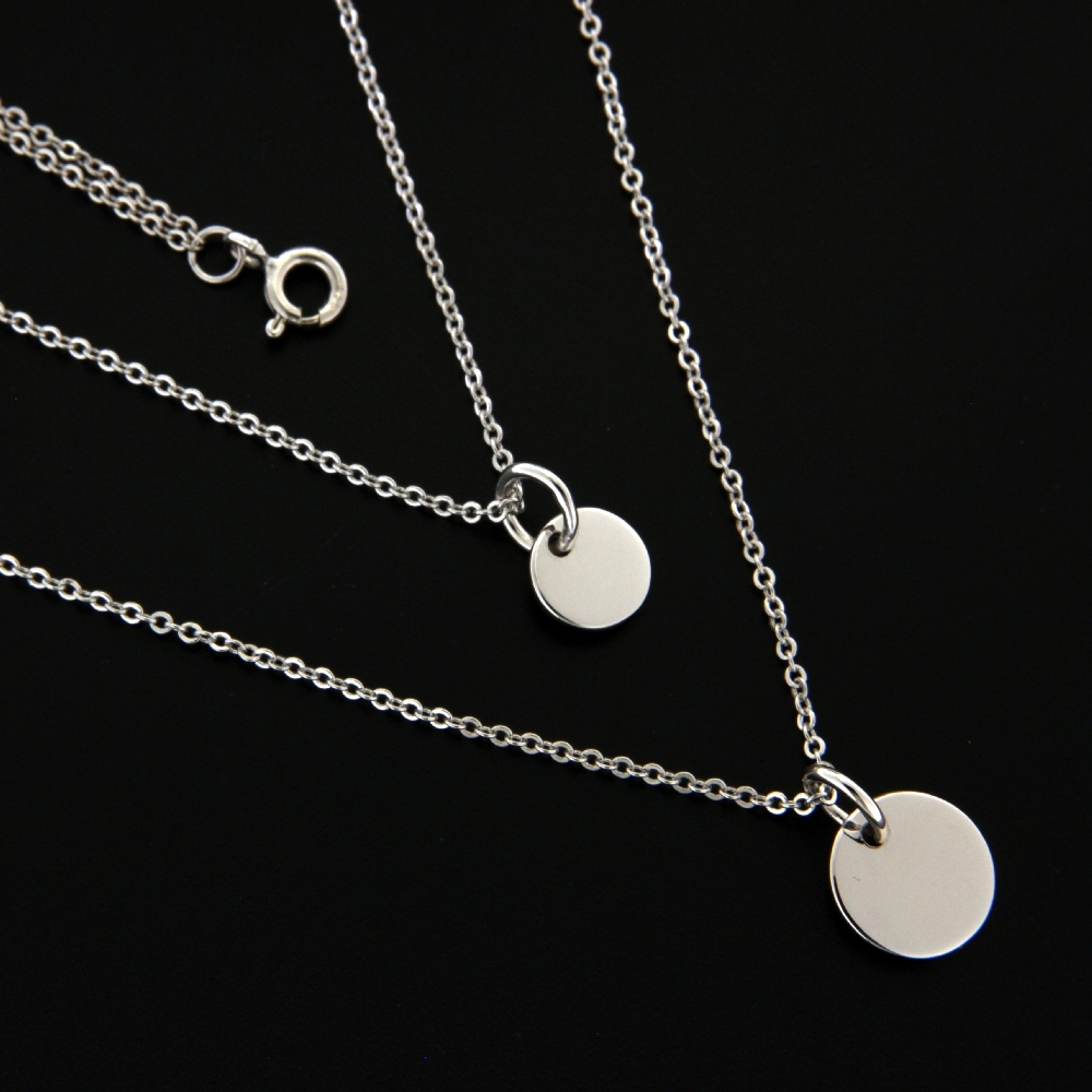 Collier Silber 925 rhodiniert