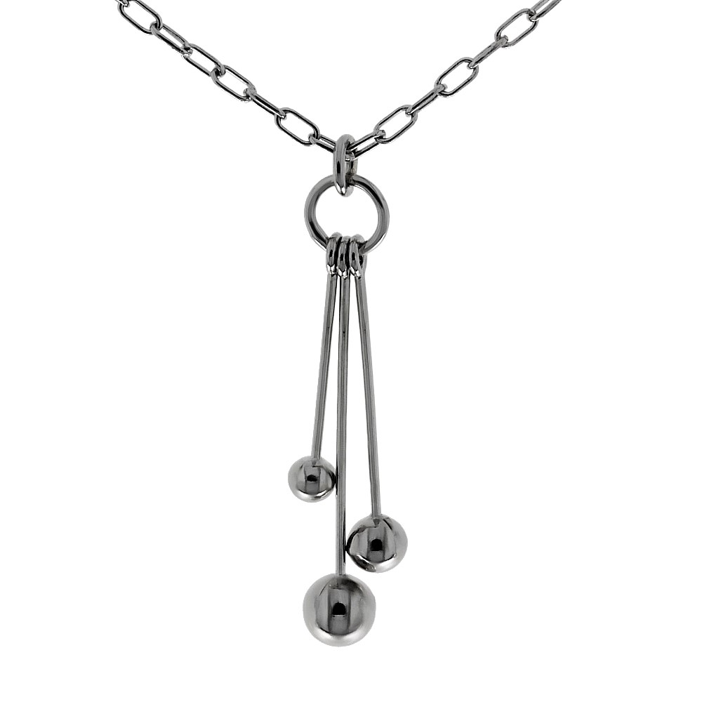 Collier Silber 925 rhodiniert