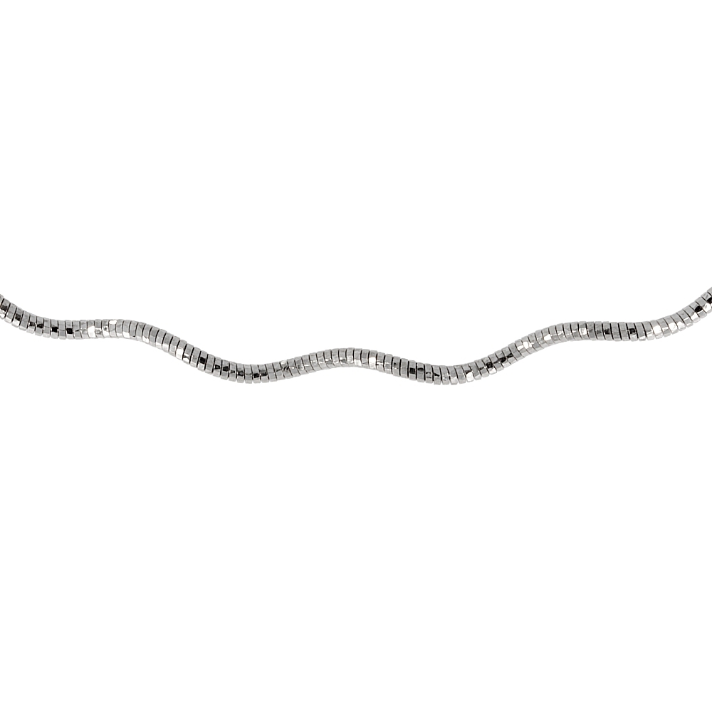 Halsreifen Silber 925 rhodiniert