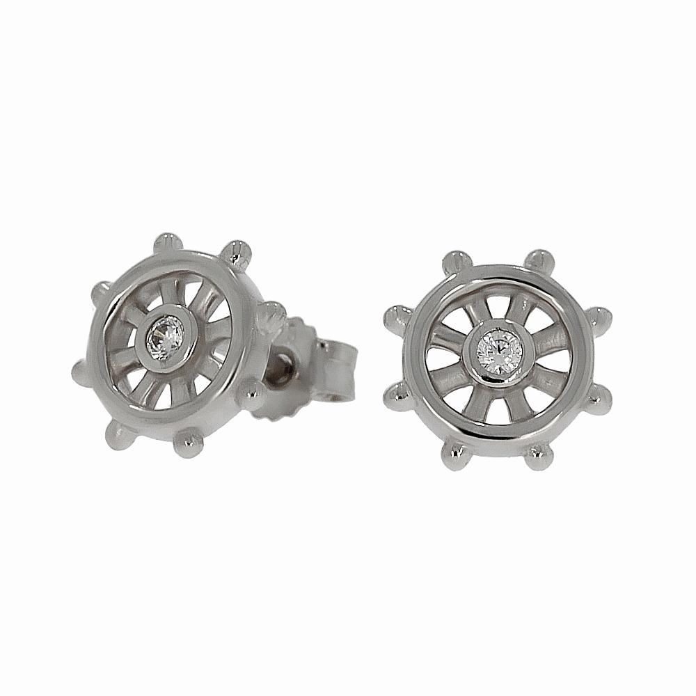 Ohrstecker Silber 925 rhodiniert