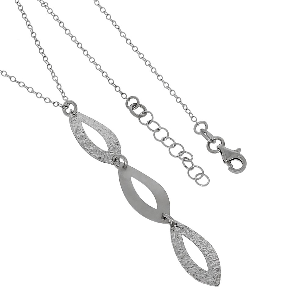 Collier Silber 925 rhodiniert