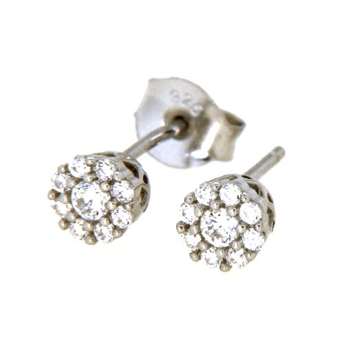 Ohrstecker Silber 925 rhodiniert