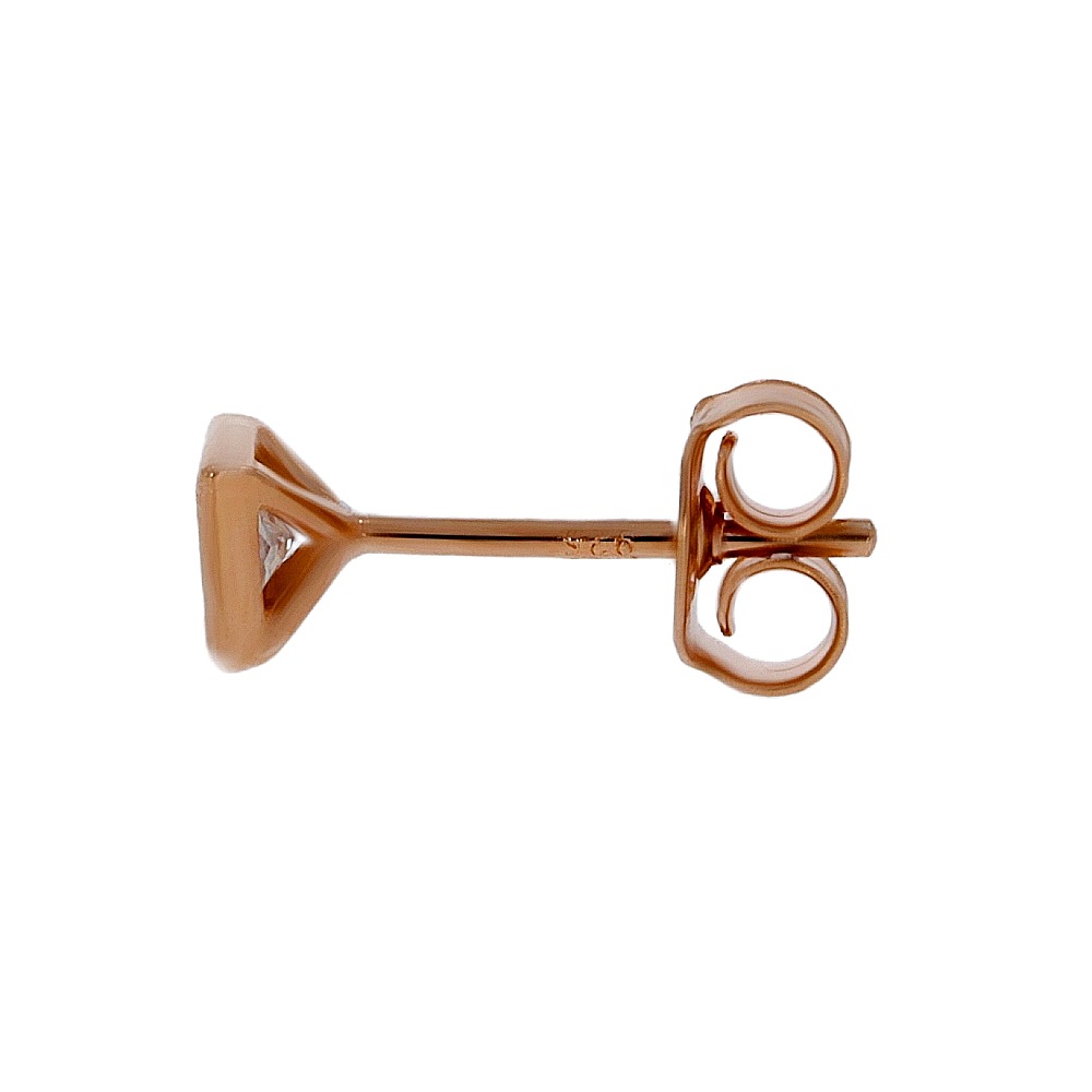 Ohrstecker Silber 925 rosé vergoldet