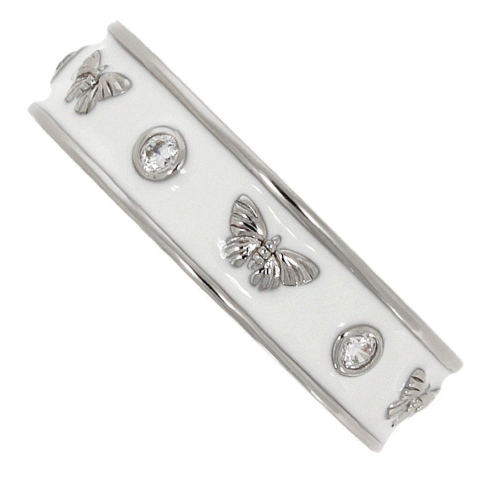 Damenring Silber 925 rhodiniert