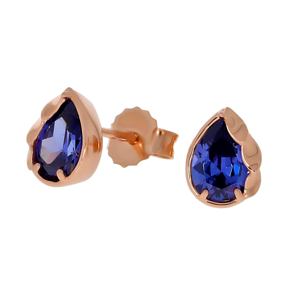 Ohrstecker Silber 925 rosé vergoldet