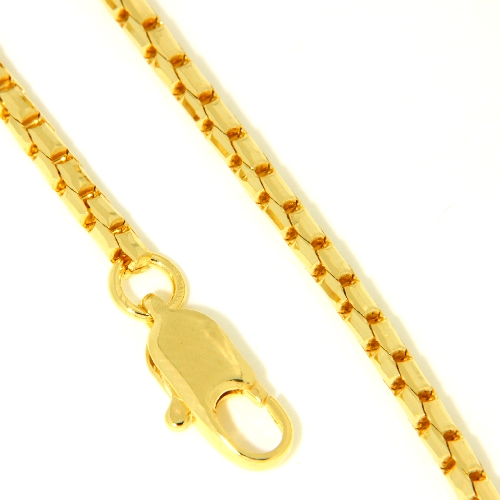 Venezianerkette rund 2,0mm Doublé