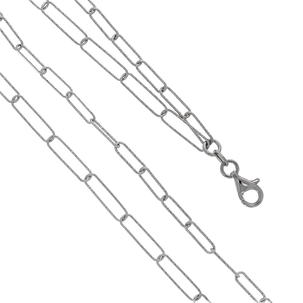 Collier Silber 925 rhodiniert